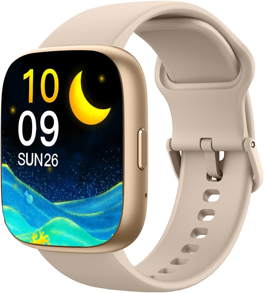-31% SmartWatch, relogio smartwatch com Ecrã tátil e Alexa, à prova d’água IP68, relogio smartwatch feminino e masculino, com modo esportivo e recebimento de notificações (rosa)