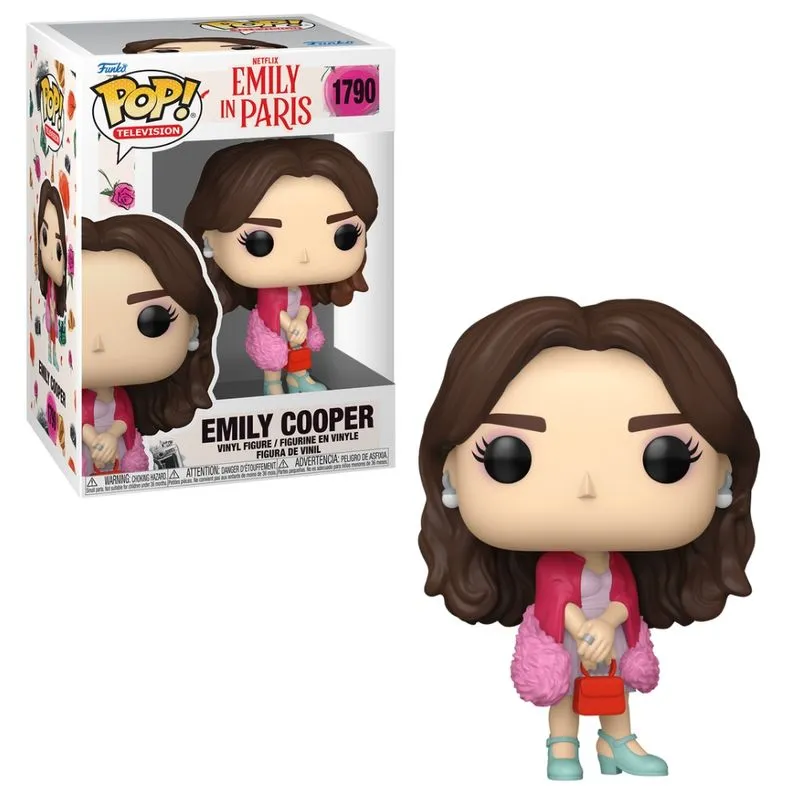 Boneco Funko Pop! Emily em Paris – Emily Cooper + 5%OFF no PIX