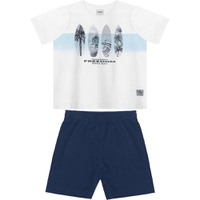 Conjunto Camiseta & Bermuda Intantil Masculina – 8 anos Conjunto Camiseta & Bermuda Intantil Masculina – 8 anos