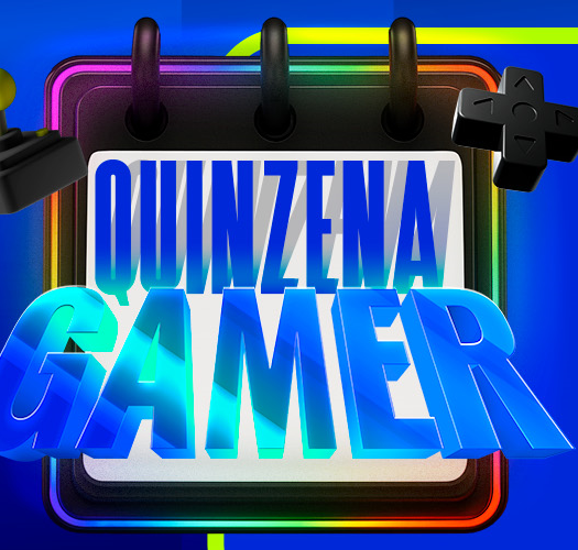 QUINZENA GAMER até 40%OFF PARA DAR AQUELE UPGRADE NO SEU SETUP! + 10%OFF no PIX