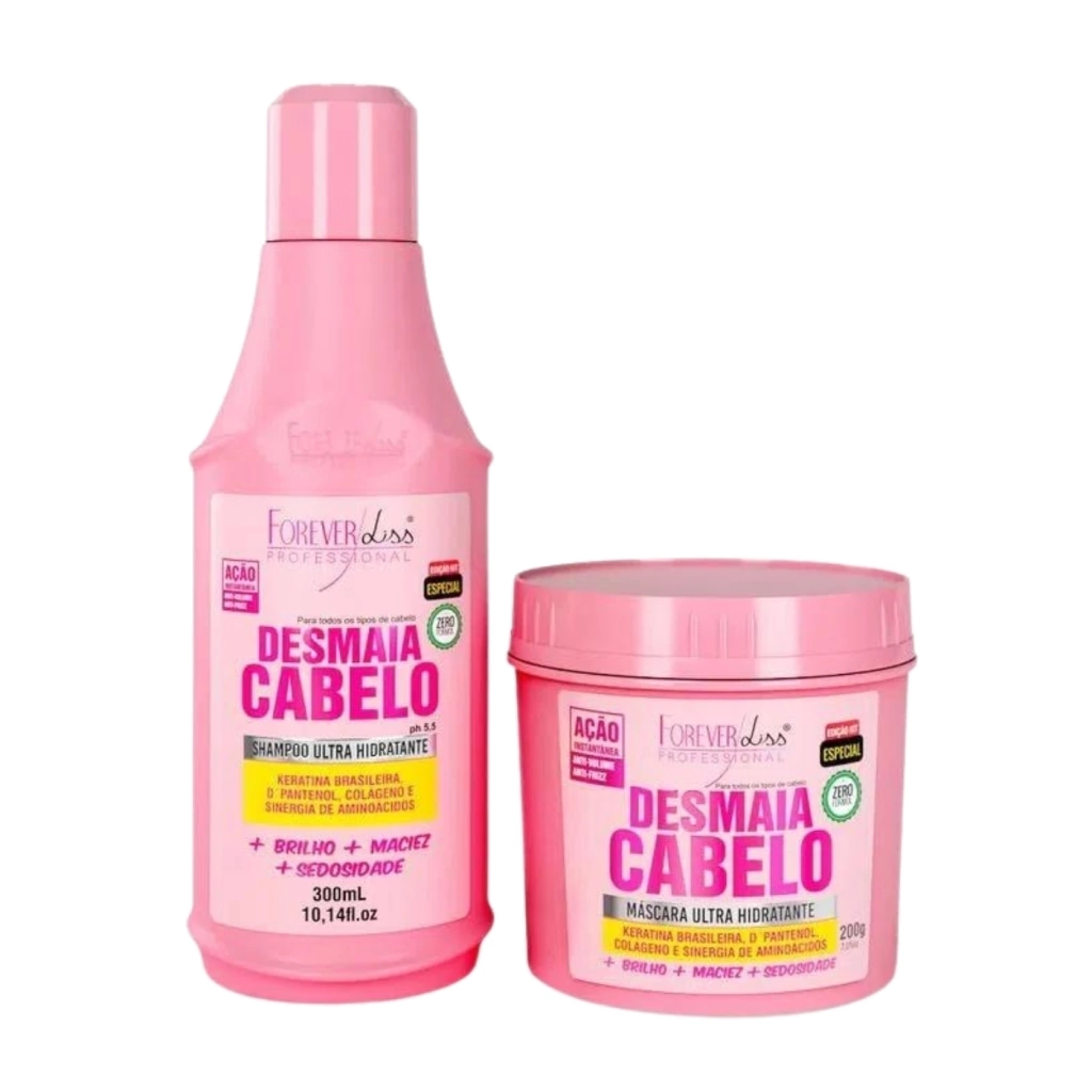 Kit Desmaia Cabelo Forever Liss + 7%OFF no PIX Kit Desmaia Cabelo Forever Liss + 7%OFF no PIX