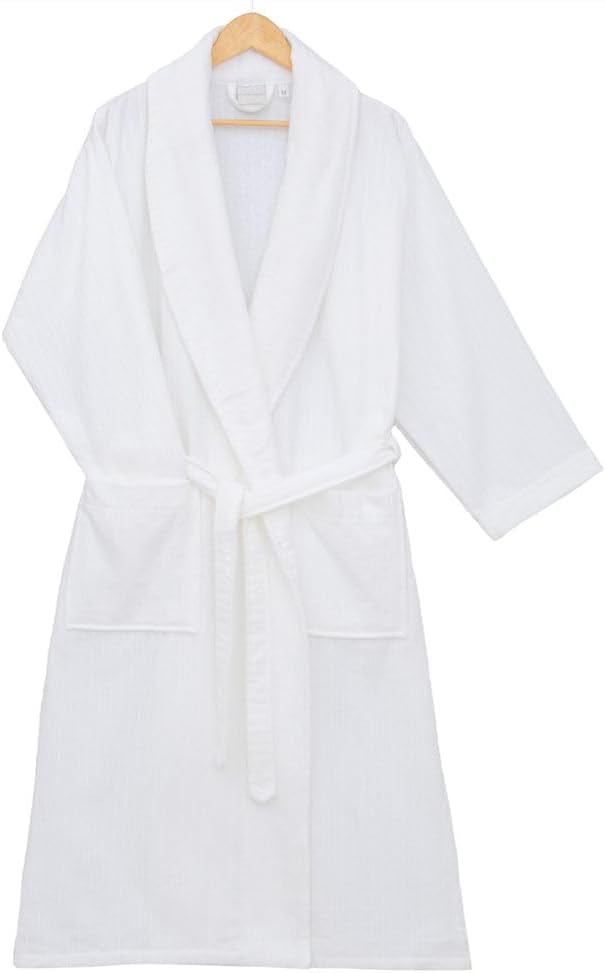 -14% Roupão Buddemeyer Stripes Tamanho GG Branco -14% Roupão Buddemeyer Stripes Tamanho GG Branco