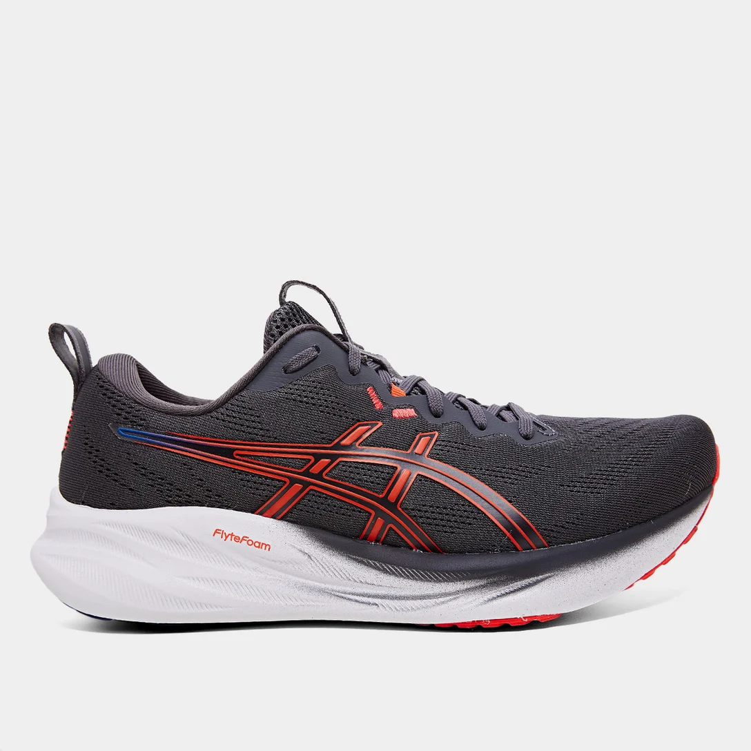 -38% OFF Tênis Asics Gel-Pulse 16 SE Masculino – Cinza+Vermelho
