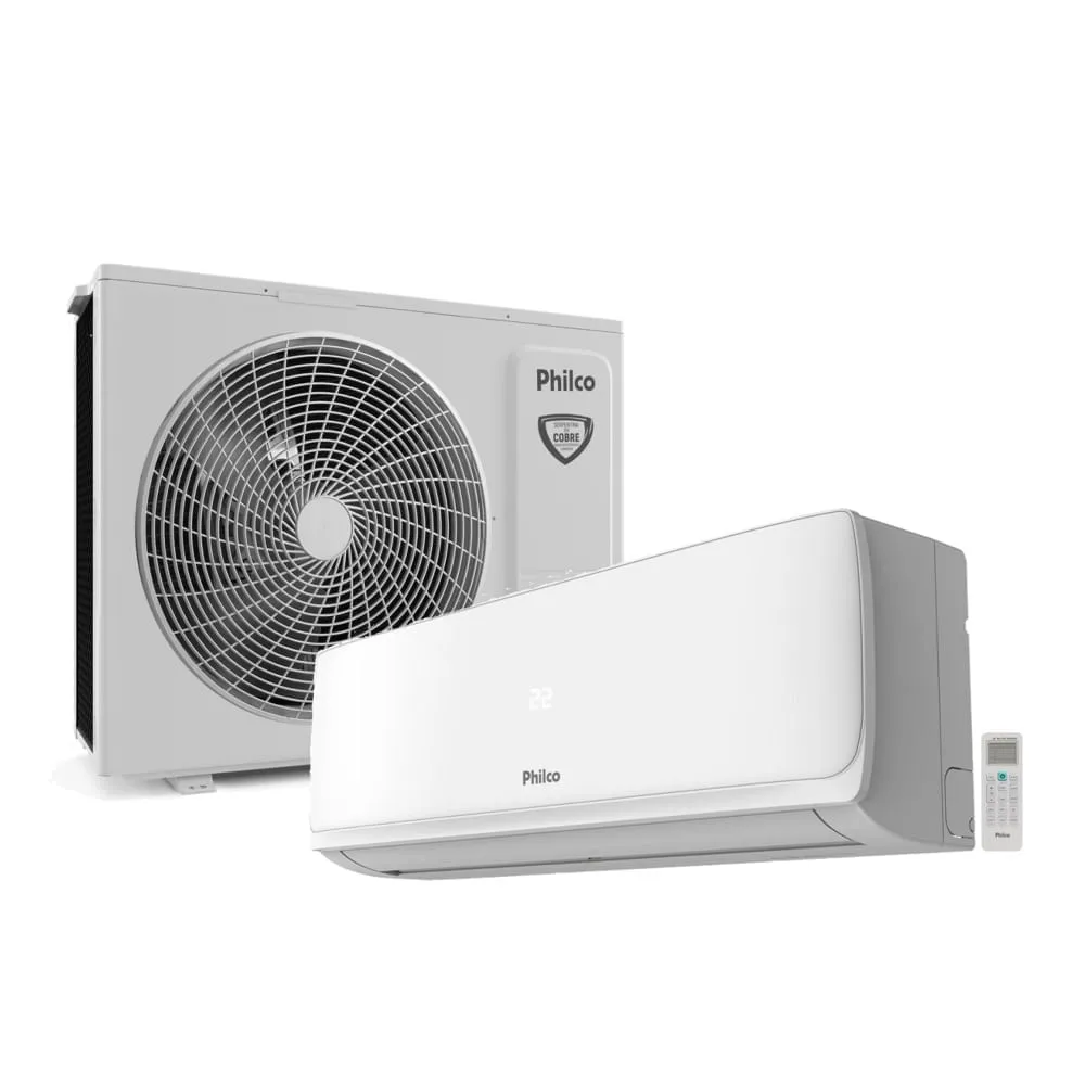 -34%OFF Ar Condicionado Split Hi Wall Philco 24000 BTU/h Quente e Frio PAC24QI  + 7% de desconto à vista no PIX