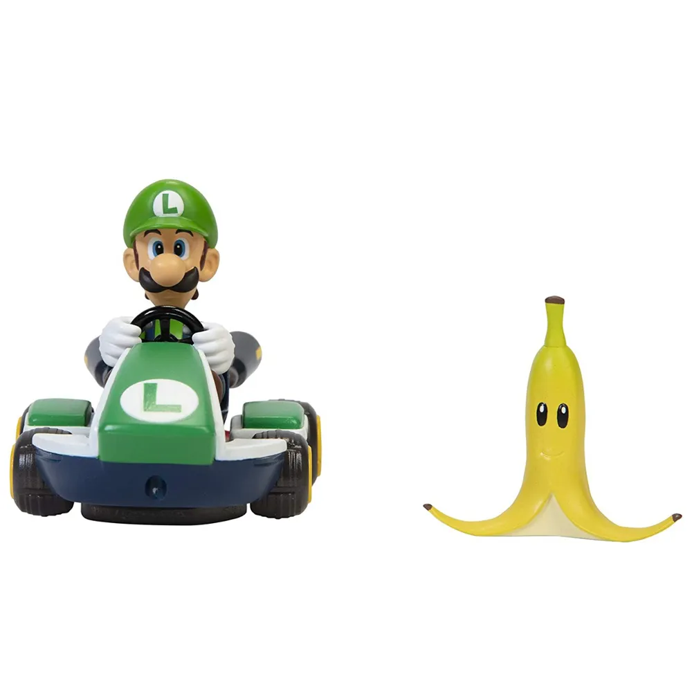 -50%OFF -5%OFF Carrinho de Fricção Super Mario Kart Spin Out – Luigi -50%OFF -5%OFF Carrinho de Fricção Super Mario Kart Spin Out – Luigi