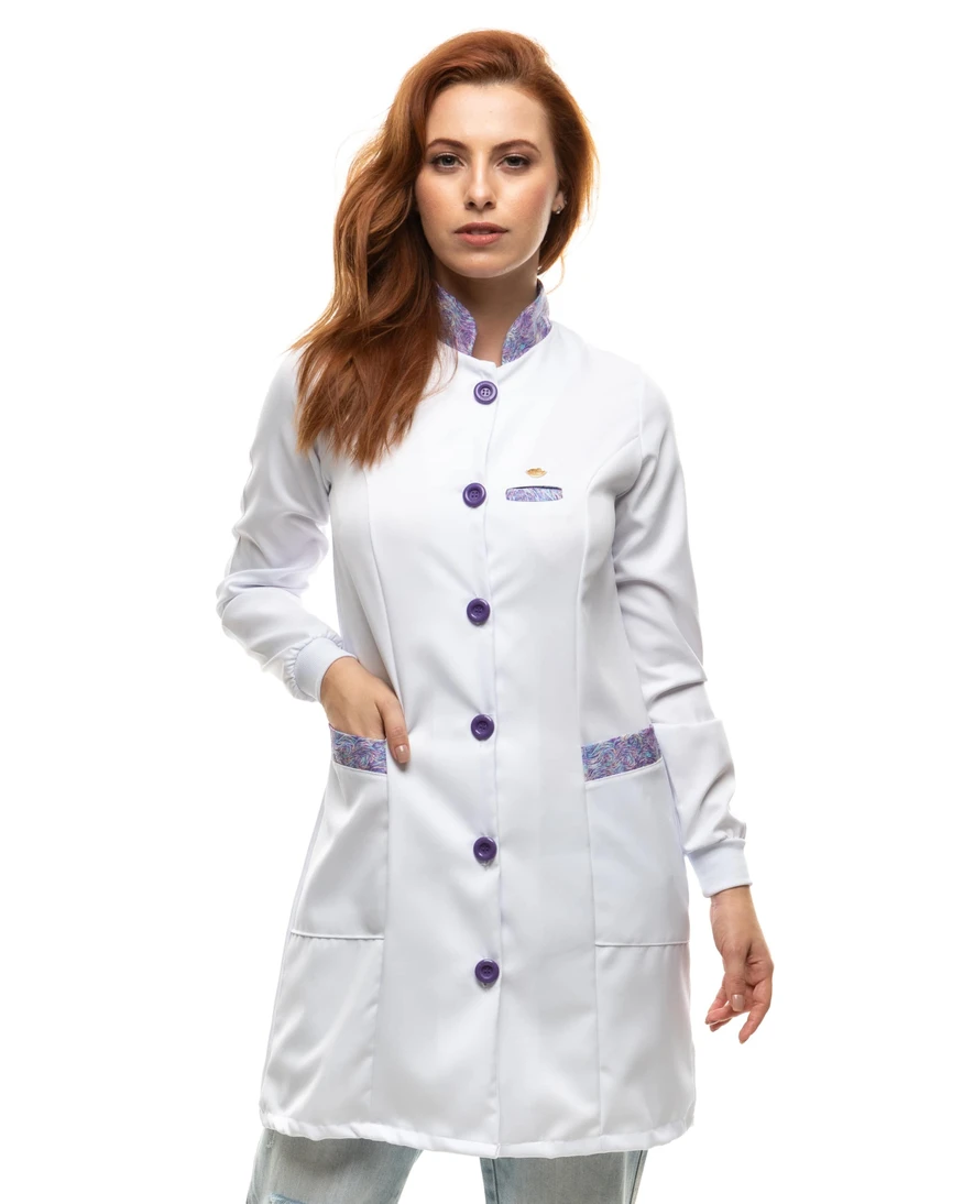 -67%OFF Jaleco Feminino Joy Windy  na Empório Craft