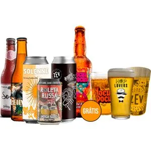 -44%OFF Kit Explorador 6 Cervejas artesanais + 3 Copos Grátis -44%OFF Kit Explorador 6 Cervejas artesanais + 3 Copos Grátis