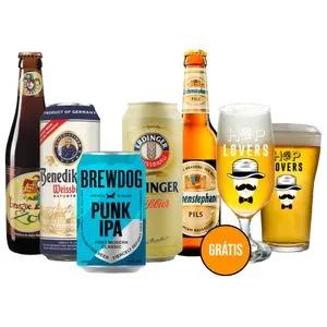 -46%OFF Kit Explorador 5 Cervejas Europeias + 2 Copos Grátis -46%OFF Kit Explorador 5 Cervejas Europeias + 2 Copos Grátis