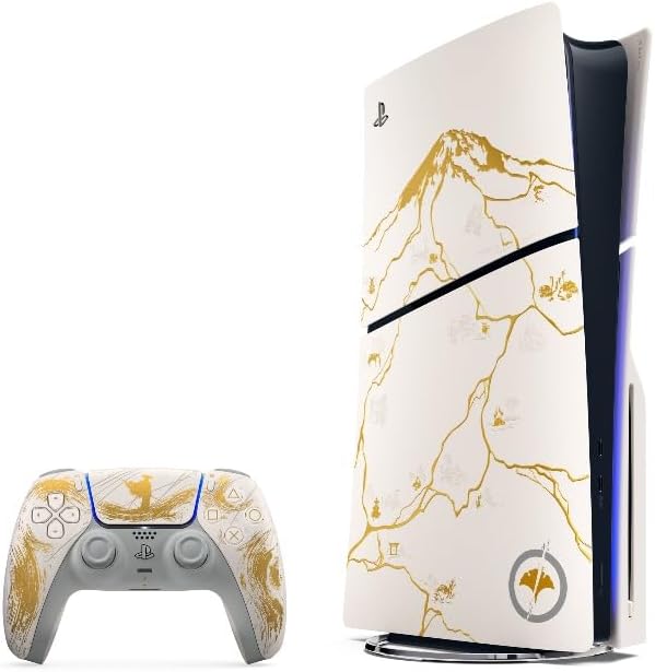 Pack do console PlayStation®5 – Edição Limitada Ouro – Ghost of Yōtei R.899,90 Pack do console PlayStation®5 – Edição Limitada Ouro – Ghost of Yōtei R.899,90