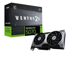 Placa de Vídeo GeForce RTX 5070 12GB GDDR7 Ventus 2X OC MSI