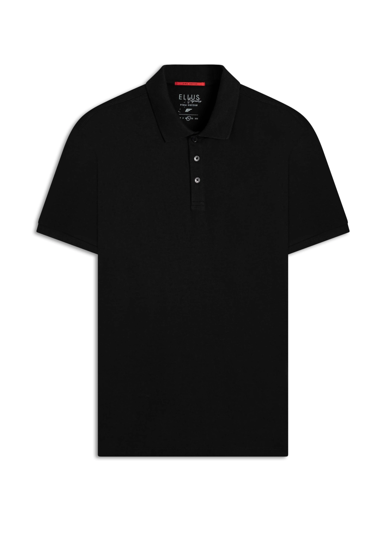 -47% OFF  Polo Pima Manual Classic Preto Ellus