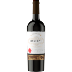 -42%OFF -5%OFF no PIX Vinho Tinto Italiano Le Casine Primitivo 750ml
