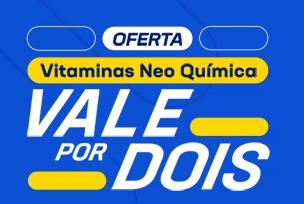 Compre uma vitamina Neo Química e ganhe a segunda!