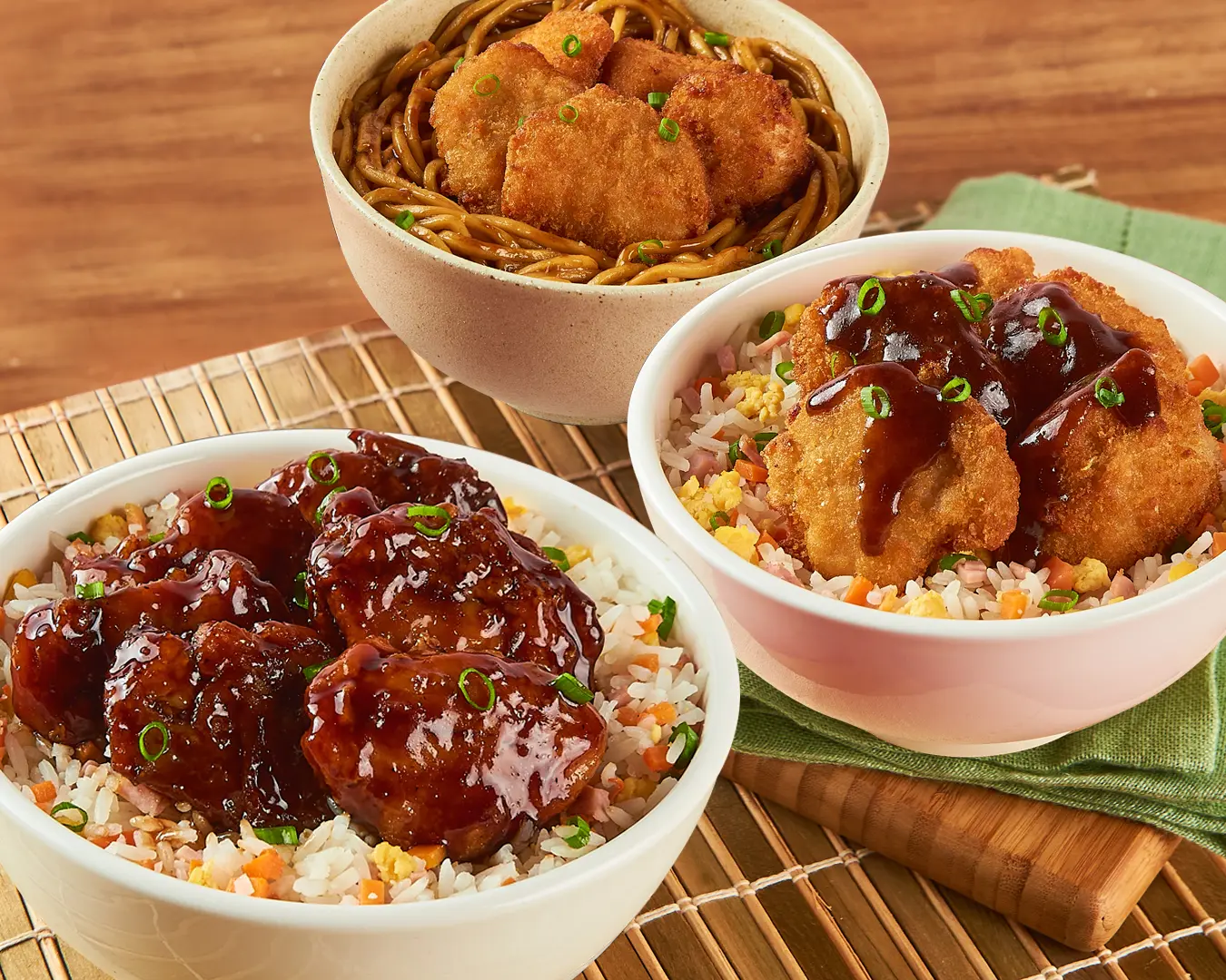 Desconto Progressivo 3 Pratos com 30% OFF na China in Box