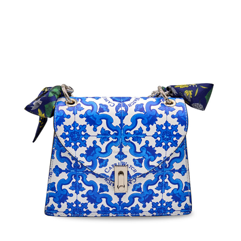 Bolsa New York 24 Majolica Blue Navy na Capri Watch