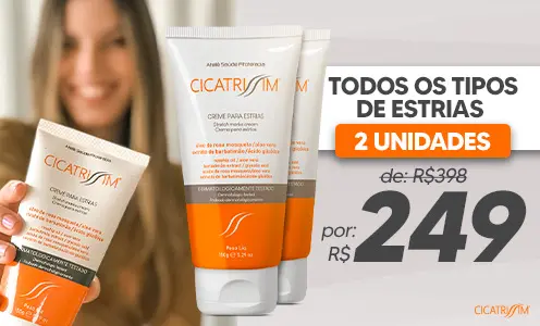 Cicatrissim 2 unidades por R$ 249 Cicatrissim 2 unidades por R$ 249