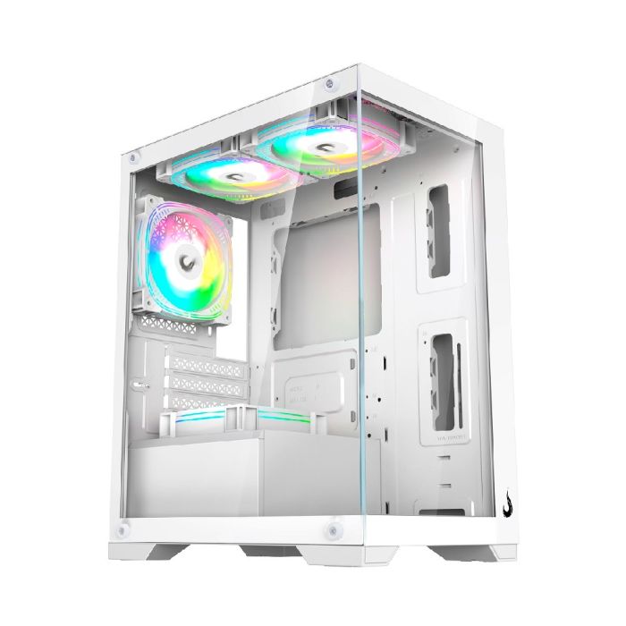 -30%OFF Gabinete Gamer Rise Mode Crystal Glass Mid Tower Vidro Temperado USB 3.0 S/ Fans -30%OFF Gabinete Gamer Rise Mode Crystal Glass Mid Tower Vidro Temperado USB 3.0 S/ Fans