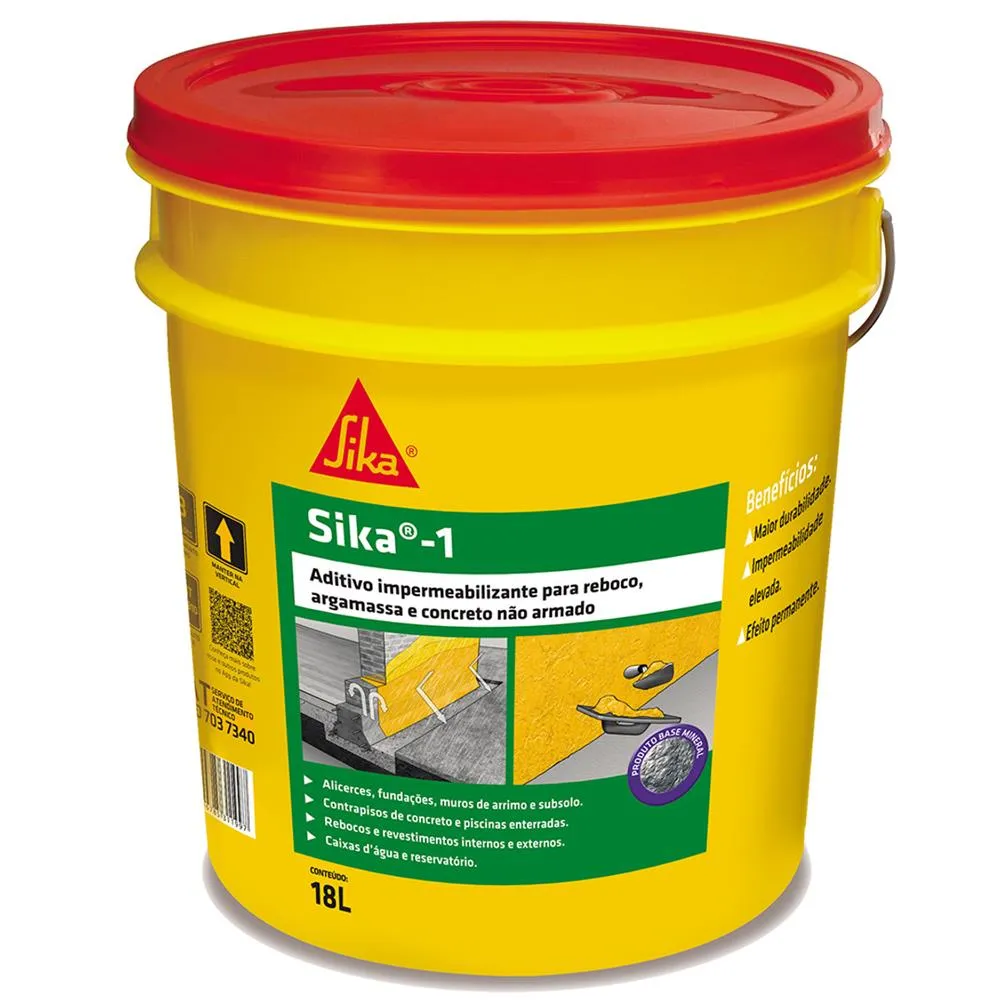 -51%OFF Impermeabilizante Sika 1 18 Litros