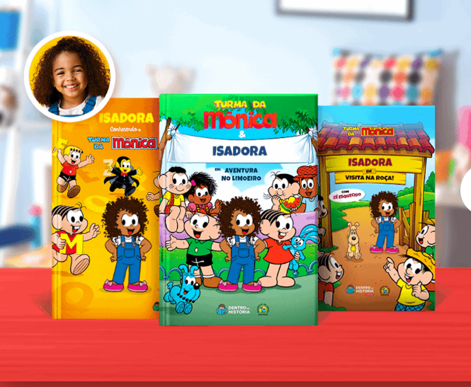 -20%OFF Coleção Best Sellers da Turma da Mônica na Dentro da Historia