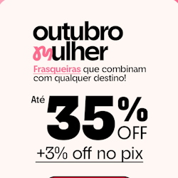 Frasqueiras com até 35% OFF na Sestini + 3%OFF no PIX Frasqueiras com até 35% OFF na Sestini + 3%OFF no PIX