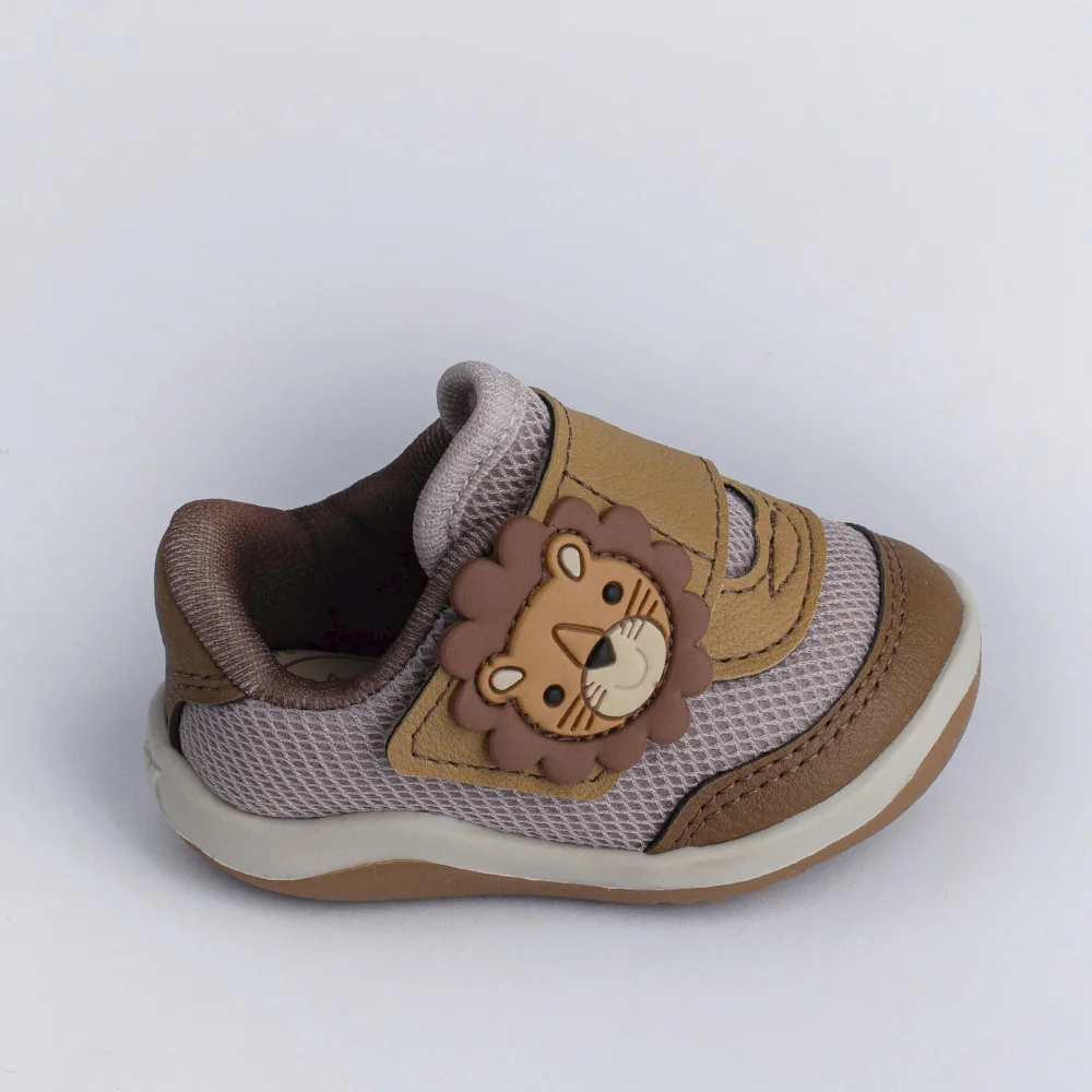 Tênis Kidy Colors Equilíbrio Natural Caramelo na Kidy Calçados